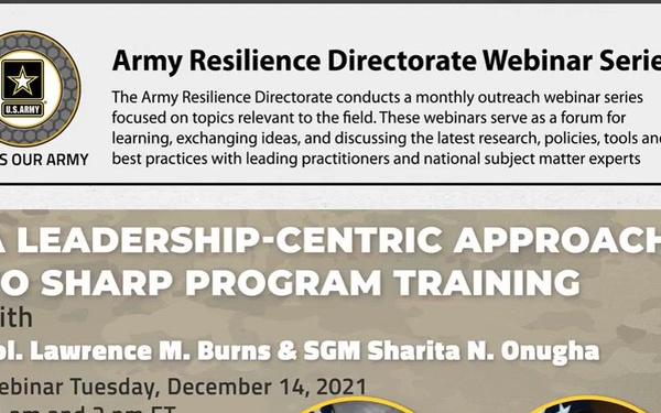 SHARP Program Training