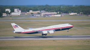 U.S. Air Force showcases past and present presidential airlift assets at Freedom 250 celebration