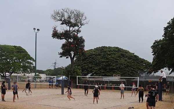 B-Roll: MWR hosts sand volleyball tournament during RIMPAC 26