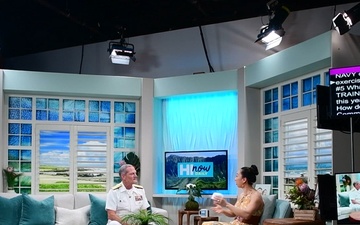 B-Roll: Commander of Combined Task Force RIMPAC 26 speaks with Hawaii News Now