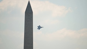 Salute to America 250 from the F-22 Demonstration Team