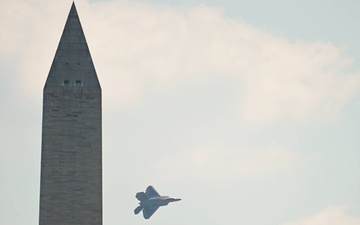 Salute to America 250 from the F-22 Demonstration Team