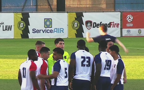 Reel: US Marines with MRF-D compete in Forces Football 2026
