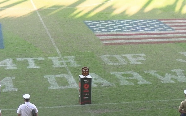 B-Roll: US Marines with MRF-D attend Forces Football 2026