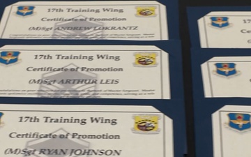 17th Training Wing MSgt Release Party B Roll June 16, 2026
