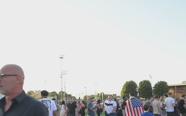 USAG Italy Hosts Semi Quincentennial Independence Day Celebration