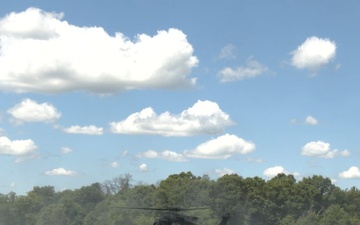 Illinois National Guard Helocast at Fort McCoy