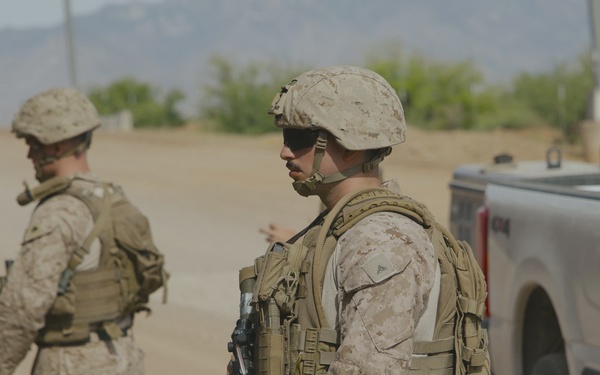 JTF-SB Marines reinforce floodgate locks