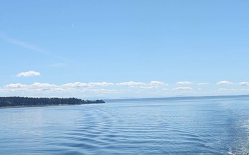 USS John Paul Jones Transits Puget Sound