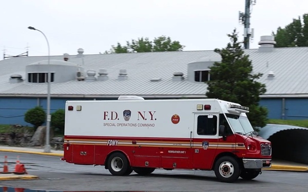 U.S. Service Members, Partners and Allies Tour FDNY Fire Academy