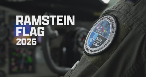 U.S. Marines conduct flight operations alongside NATO allies during Ramstein Flag 2026