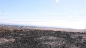 Camp Pendleton Fire Department Combats Range 501, 'Pipeline Fire'