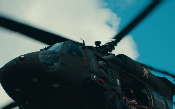 1SFG(A) Soldiers Conduct an Airborne Operation
