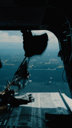 Reel: 1SFG(A) Soldiers Conduct an Airborne Operation