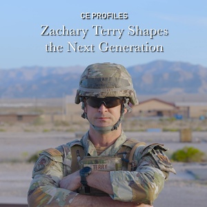 Master Sgt. Zachary Terry Shapes the Next Generation