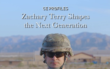 Master Sgt. Zachary Terry Shapes the Next Generation