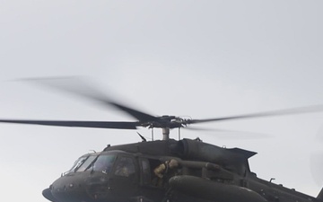 Joint Task Force - Bravo conducts a Sling Load operation to assist local Panamanian community