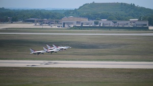 U.S. Air Force Thunderbirds conduct Freedom 250 practice