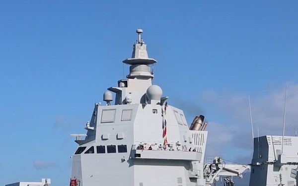 B-Roll: Partner nation ships get underway for RIMPAC sea phase