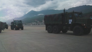 LCF-24: Venezuela Efforts; Water Offload (B-roll)