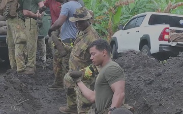 Operation Render Safe 26: U.S. Marines, ADF, PNG forces detonate unexploded ordnance