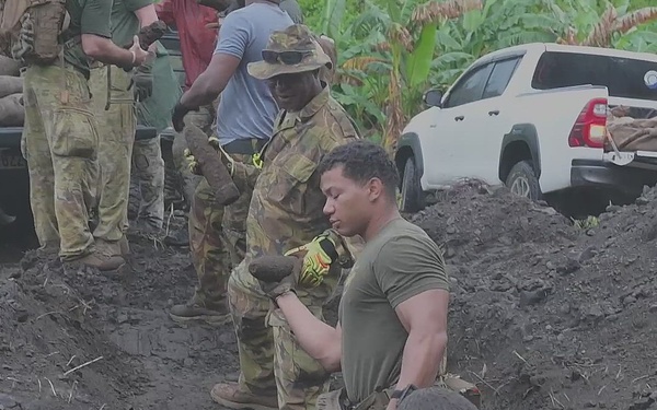 Operation Render Safe 26: U.S. Marines, ADF, PNG forces detonate unexploded ordnance