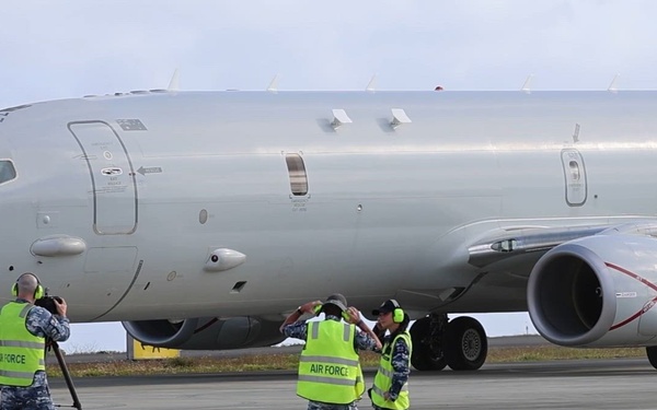 B-Roll: Royal Australian Air Force P-8 conducts flight operations during RIMPAC 2026