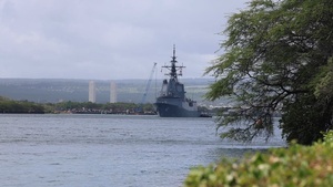 B-Roll: HMAS Sydney departs Pearl Harbor to begin RIMPAC 2026 sea phase