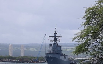 B-Roll: HMAS Sydney departs Pearl Harbor to begin RIMPAC 2026 sea phase