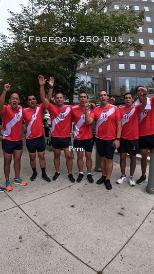 U.S. Coast Guard Freedom 250 Run Allied Nations