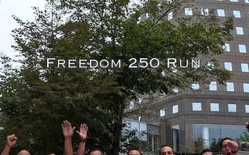 U.S. Coast Guard Freedom 250 Run Allied Nations