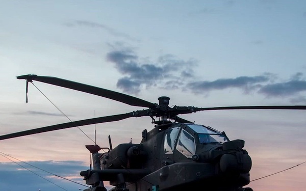 Social 4x5: AH-64 Apache Morning Timelapse