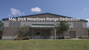 7th SFG(A) Dedicates Meadows Range on Camp Bull Simons