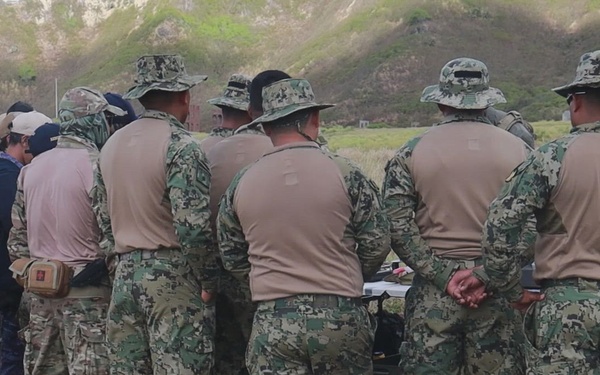 B-Roll: U.S. Marines, Sailors hold post-blast analysis training in support of RIMPAC 26