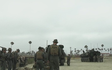 B-Roll: U.S. Marines with 3d AA Bn. conduct driving refamiliarization