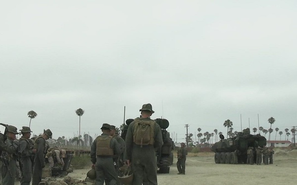 B-Roll: U.S. Marines with 3d AA Bn. conduct driving refamiliarization