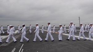 USS Nimitz Arrives at Naval Station Norfolk