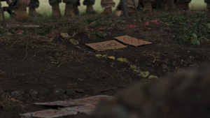 U.S. Marines conduct combined arms live fire exercise during Sea Breeze 26 in Romania