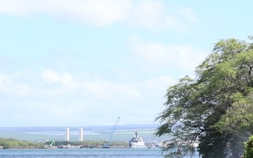 B-Roll: RSS Steadfast departs Pearl Harbor to begin RIMPAC 2026 sea phase