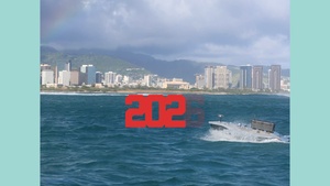 Digitally controlled maritime surface vessel heads out to sea during RIMPAC 26