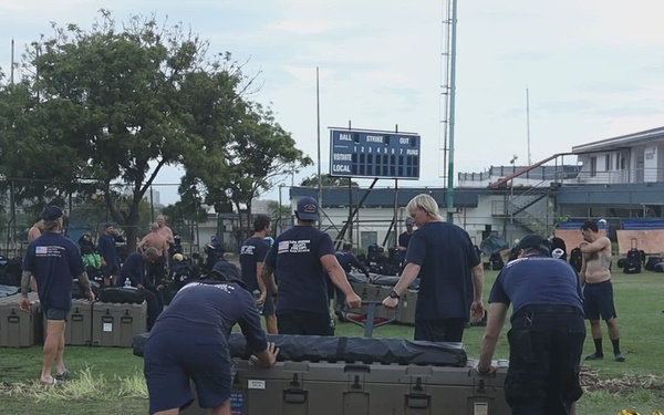 The U.S. Department of State’s U.S. Urban Search and Rescue conducts demobilization Day 3
