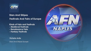 AFN Naples Social Media Excerpt - Stars & Stripes Europe Fairs and Festivals