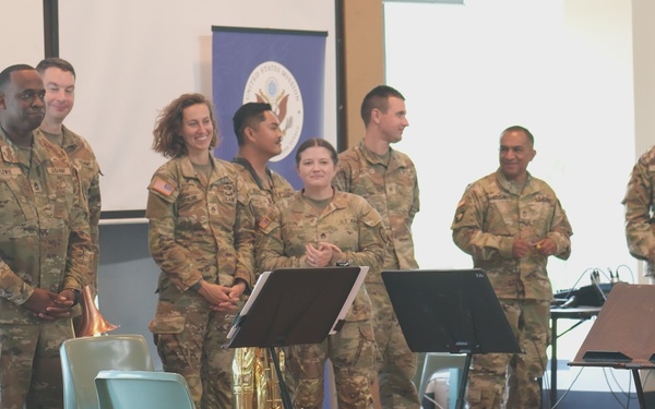 25th Infantry Division Band Visits Schools Across Suva During America 250 Celebration