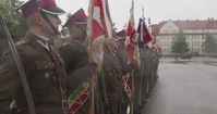 NATO FLF Battle Group‑Poland joins 15th Giżycko Mechanized Brigade for 32nd Anniversary Ceremony
