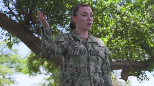 B-Roll: Leadership participate in interview following HADR exercise during RIMPAC 2026