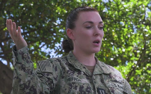 B-Roll: Leadership participate in interview following HADR exercise during RIMPAC 2026