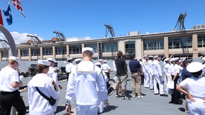 Public Tours Aboard USS Arlington (LPD 24) during Sail250 Boston