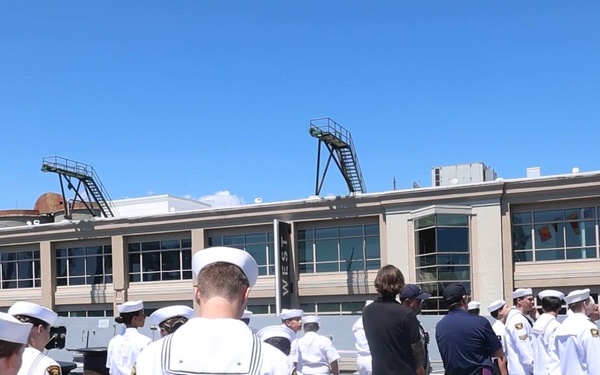 Public Tours Aboard USS Arlington (LPD 24) during Sail250 Boston