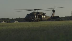 National Best Warrior Competition Conduct Helocast