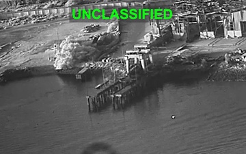 U.S. Sea Drones Strike Submarine and Ship Maintenance Facility in Iran